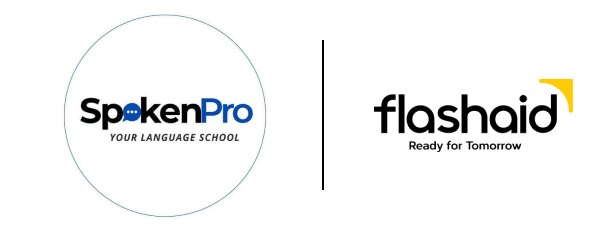 spoken Pro x Flashaid Logo